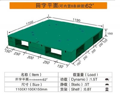 田字平面（可內(nèi)置8條鋼管）62